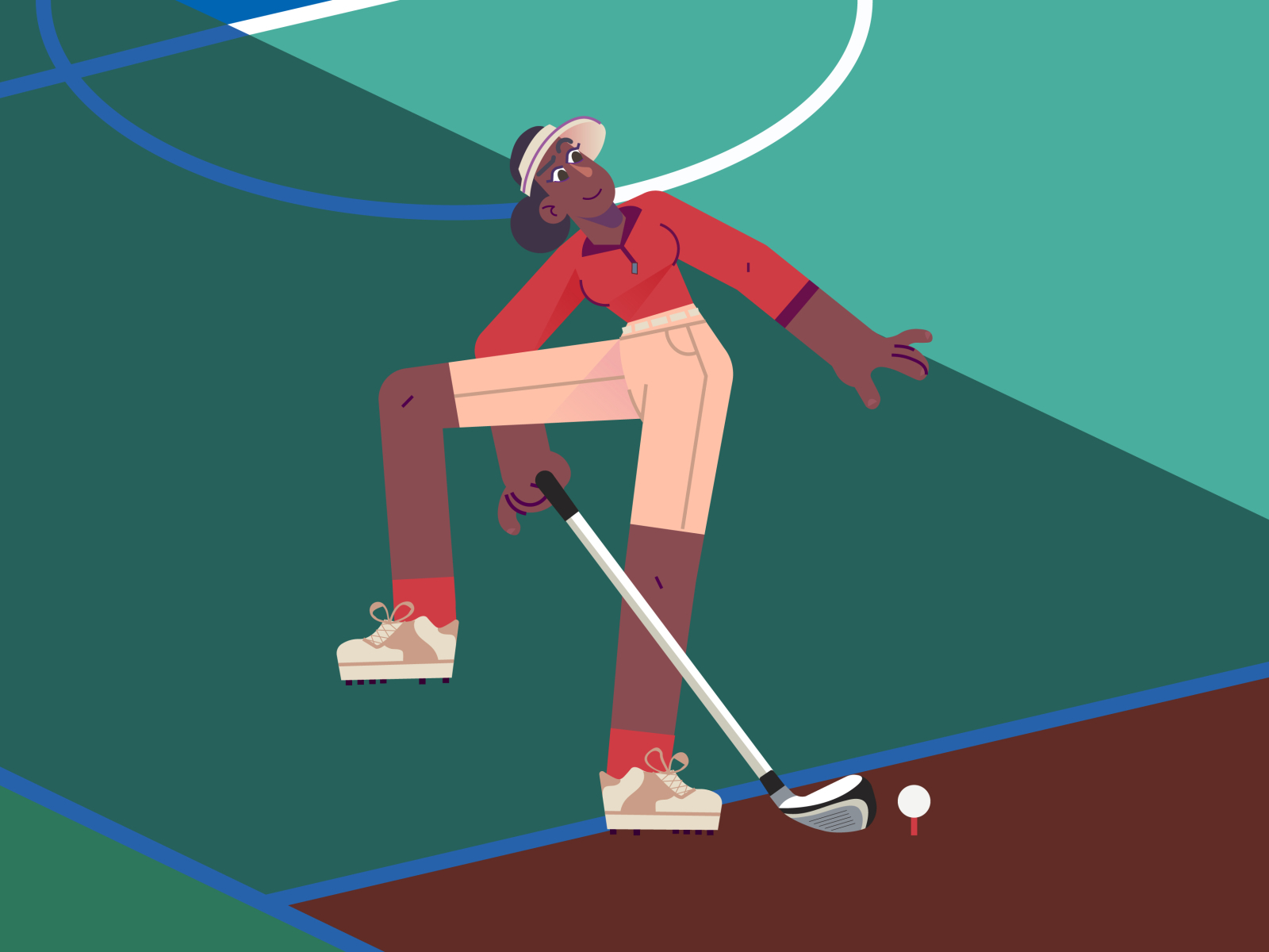 Golf ⛳ by Andres Gonzalez on Dribbble