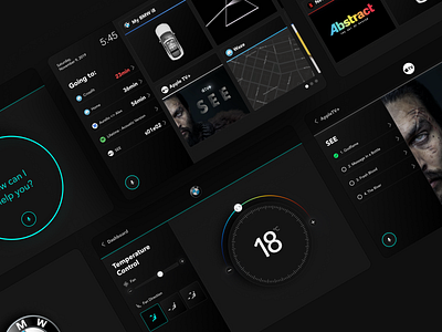 BMW i8 (Infotainment System for cars | Design Concept)