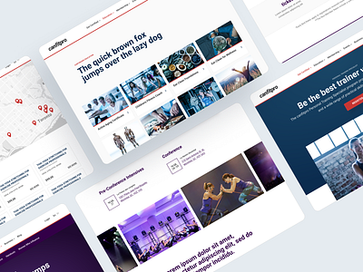 CanfitPro (Marketing Website) canfitpro health health app marketing marketing site marketing website productdesign webdesign website website design