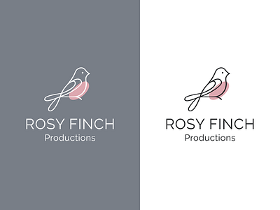 Rosy Finch Productions art direction branding design illustration visual design