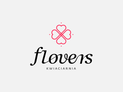 Flovers logo florist flower flowers love