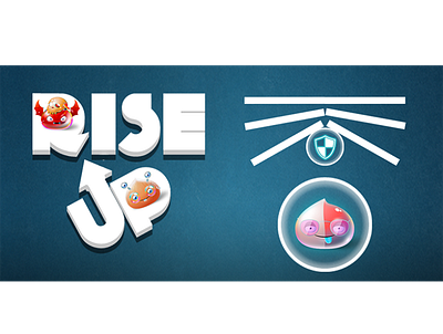 Rise Up Banner design game graphic design icon illustration logo ui ux