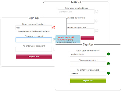 A Sign Up Form