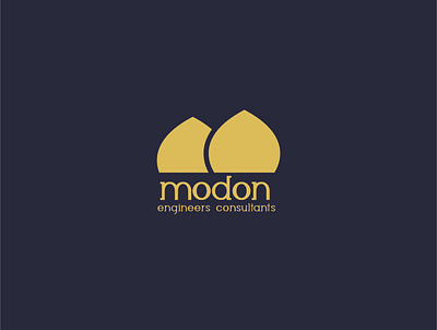 modon logo branding design graphic illustration logo vector