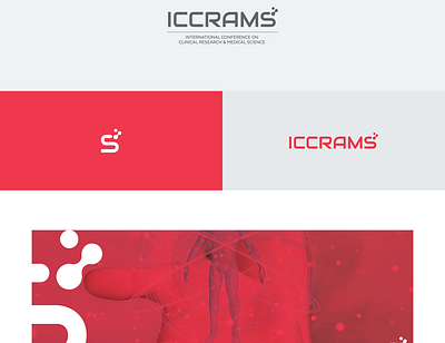 iccrams logo branding design graphic illustration logo