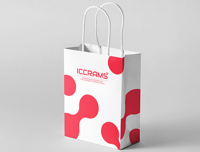 iccrams logo and branding aplication app branding design graphic icon logo mockup