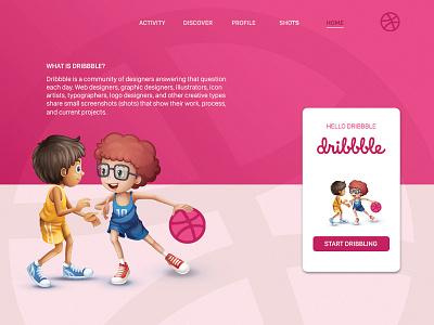 Hello Dribbble