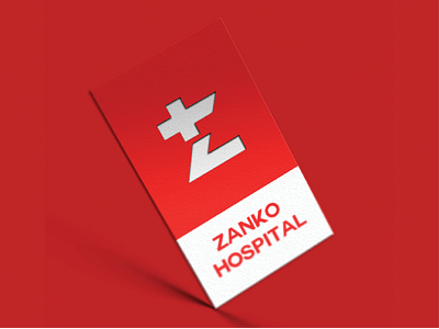 zanko hospital logo aplication app art branding design graphic icon ios logo mockup ui