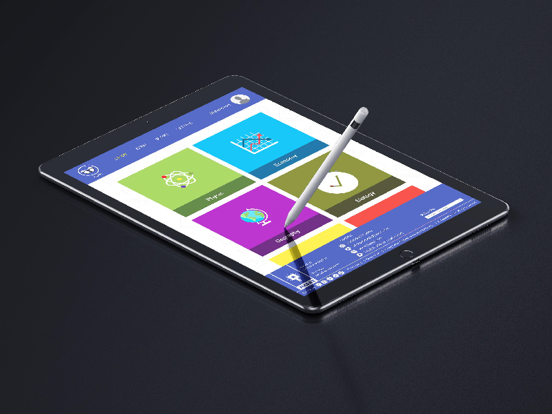 Exam app by Muhammed Sherwan on Dribbble