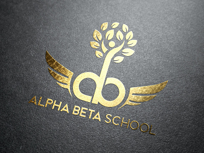 Alpha Beta School android animation aplication app blueprint branding design graphic icon illustration logo minimal mockup ui web