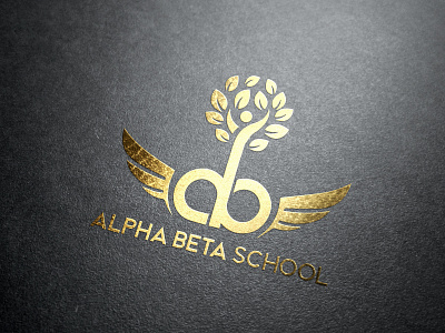 Alphabeta School android app branding design graphic icon illustration logo mockup ui