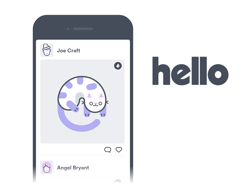 hello - animated folio sample