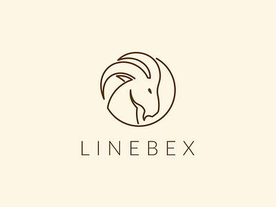 LINEBEX logo idea animals branding design graphic design ibex icon illustration inspirations logo lineart logo minimal symbol vector