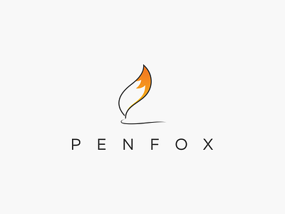 PENFOX logo idea animals beautifullogo branding design fox graphic design icon illustration inspirations logo lineart logo logoawesome logoexcellent logoideas minimal pencil symbol vector