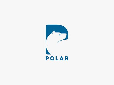 POLAR logo idea animals beautifullogo branding design graphic design icon illustration inspirationslogo logo logoawesome logoexcellent logoideas minimal negative space polar symbol vector
