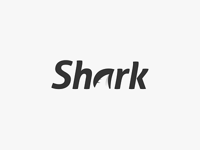 SHARK Wordmark Logo Idea