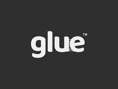 glue Wordmark Logo Idea! branding design glue graphic design icon illustration inspirationslogo lettering logo logoidea minimal symbol vector wordmark wordmarklogo
