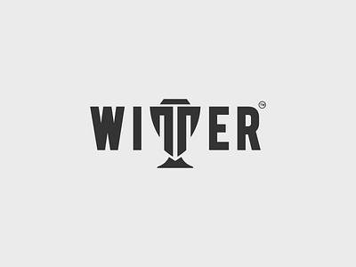 WINNER Wordmark Logo Idea! branding cup design graphic design icon illustration inspirationslogo lettering logo logoideas minimal simbol trophy vector winner wordmark