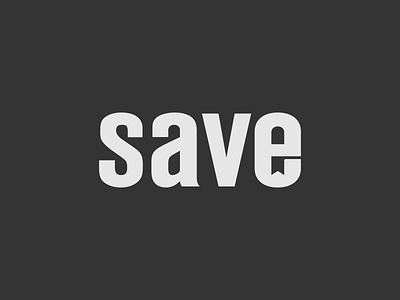SAVE Wordmark Logo Idea! branding design graphic design icon illustration inspirationslogo lettering logo logoideas minimal save symbol vector wordmark