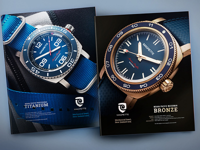 Magrette Timepieces Print Ads