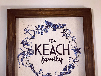 Sea wreath and the Keach fam