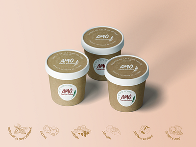 AMÔ l Ice cream branding