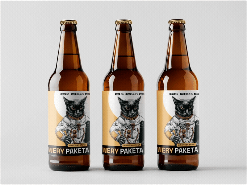 Craft Beer Raketa animals animation beer beer branding character design gif illustration vector