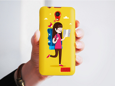 A Phone Case for a Travelress