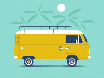 Summer car by Ihor Hedz on Dribbble