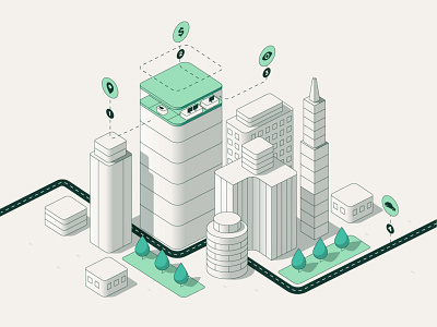 WeWork - Main Illustration