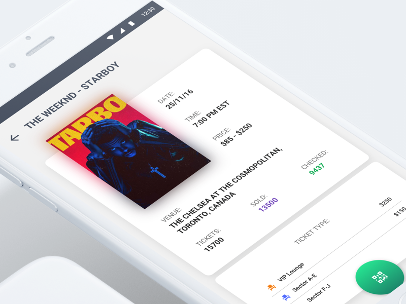 Ticket Management App by Mark Curchin for Elysio on Dribbble