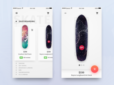eCommerce App UX/UX