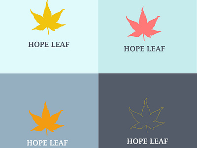 Hope Leaf 3d animation branding graphic design logo motion graphics