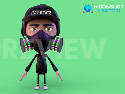 3D Avatar Model | Moonshot Animations