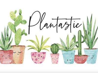 Plant Lady Illustrations character design design graphic design graphics illustration illustrator painting print typography vector watercolour