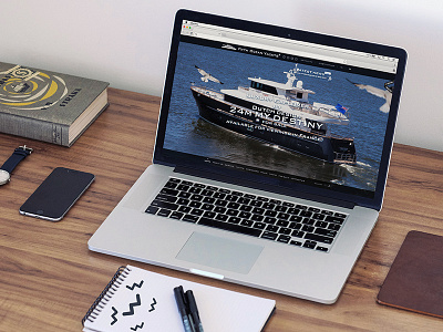 Fifth Ocean Yachts animation business corporate css3 fullscreen html5 jquery parallax