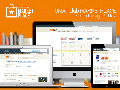 GMAT club MARKETPLACE: Custom Design & Dev digital art ui uiux ux web design