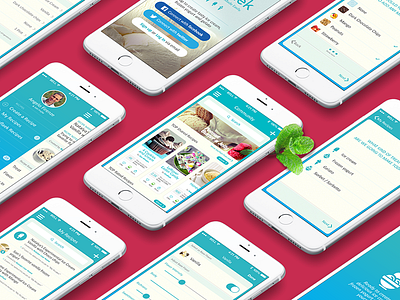 SNOFLAEK — UX and UI design for mobile app digital art uiux web design