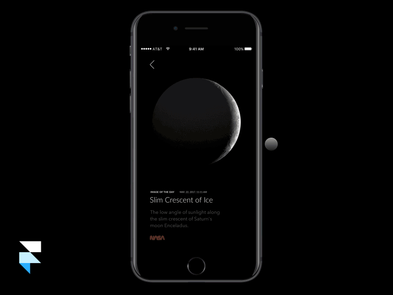 NASA Concept framer framerjs