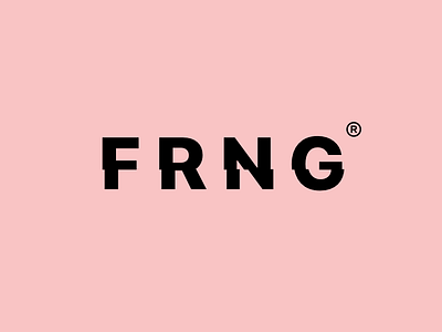 FRNG Sneak Peak :) 3d abstract apple application branding clean design illustration logo minimal mobile typography