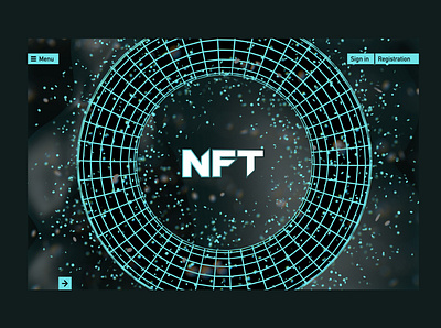 NFT project blockchain design graphic design interface nft non fungible token token ui ux