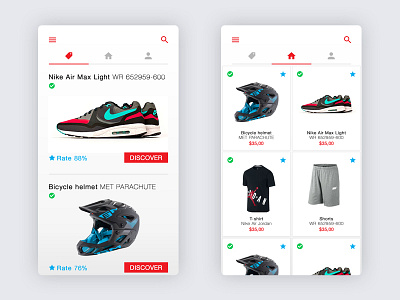 E Commerce screens app commerce design mobile screen ui ux