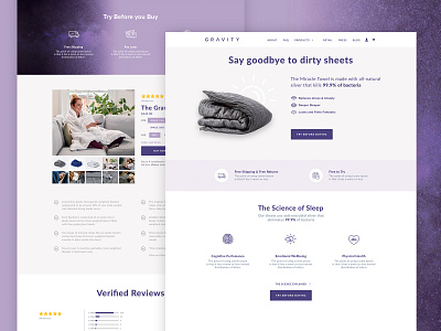 Gravity store design ecommerce gravity landing landingpage product site store typography ui ux web website