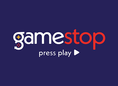 GameStop (Mock) Logo Redesign branding design graphic design illustrator logo