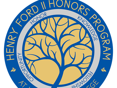 Henry Ford II Honors Program Brand branding design graphic design logo