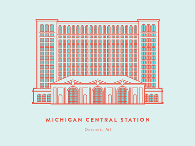 Michigan Central Station, Detroit