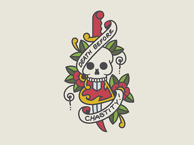 Death Before Chastity sailor jerry