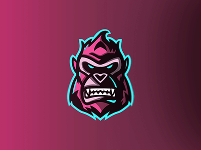 Gorilla Mascot Logo