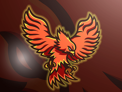 Phoenix Mascot Logo branding design esports graphic design illustration logo phoenix vector