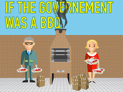 If the GOVERNMENT was a BBQ bbq brazil dilma illustration impeachment infographic tiles